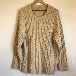 L.L. Bean Cable Knit Sweater